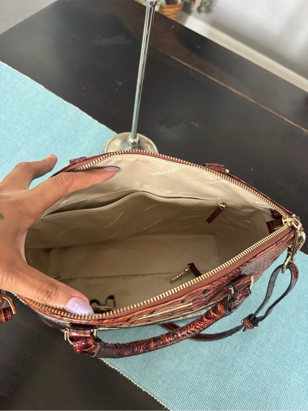 Brahmin Duxbury satchel